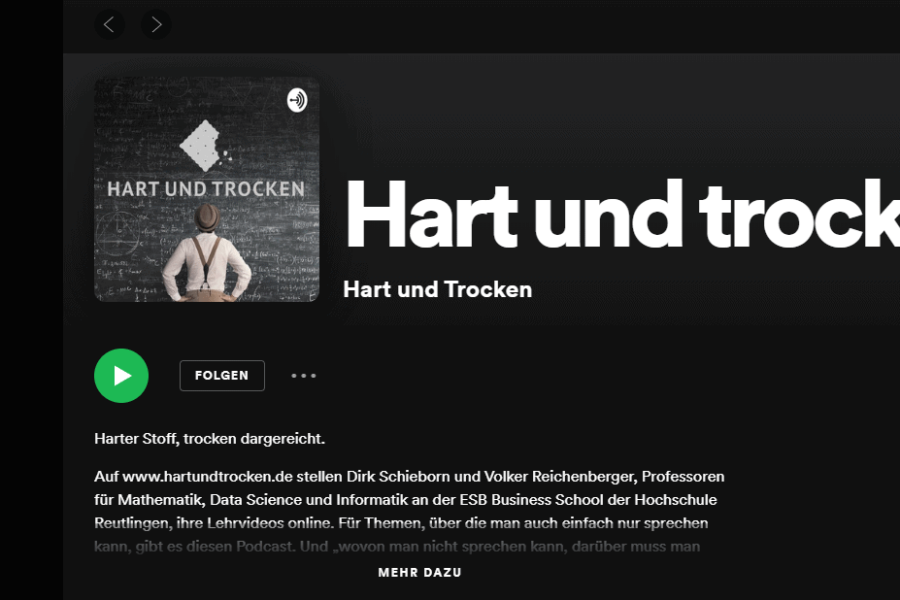 Hart-und-Trocken-Podcast gestartet