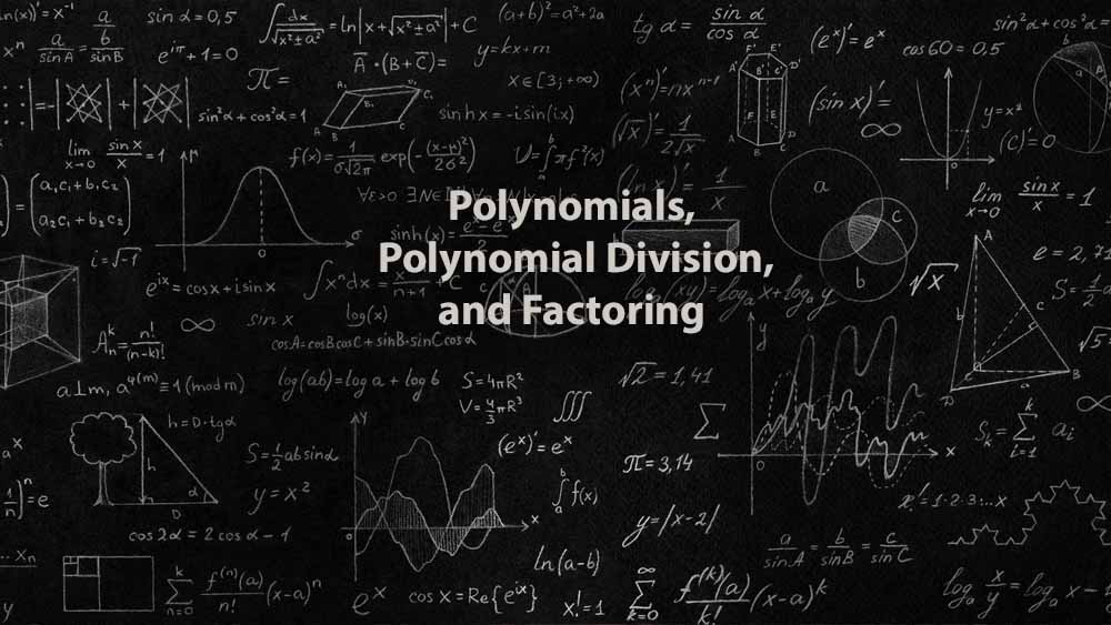 Mathematics 1 | Polynomials, Polynomial Division, and Factoring